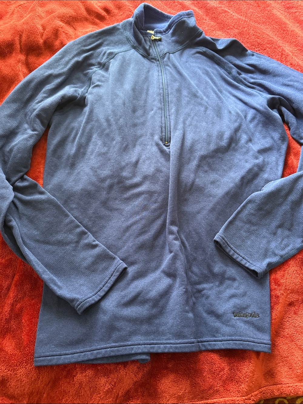 Patagonia men’s 1/2 zip base layer